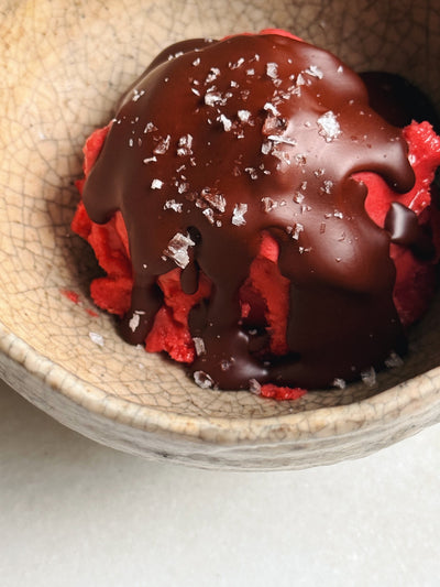 Strawberry Soft Serve