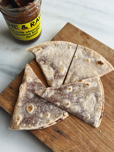 Chocolate Butter Quesadilla