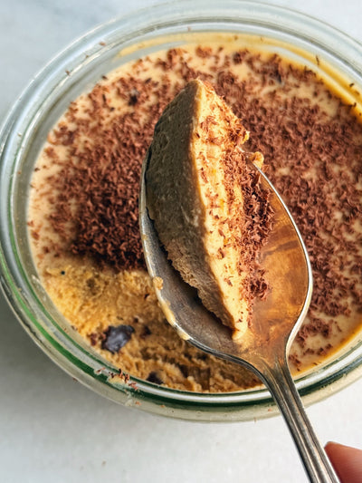 Peanut Butter Chocolate Chip Semifreddo
