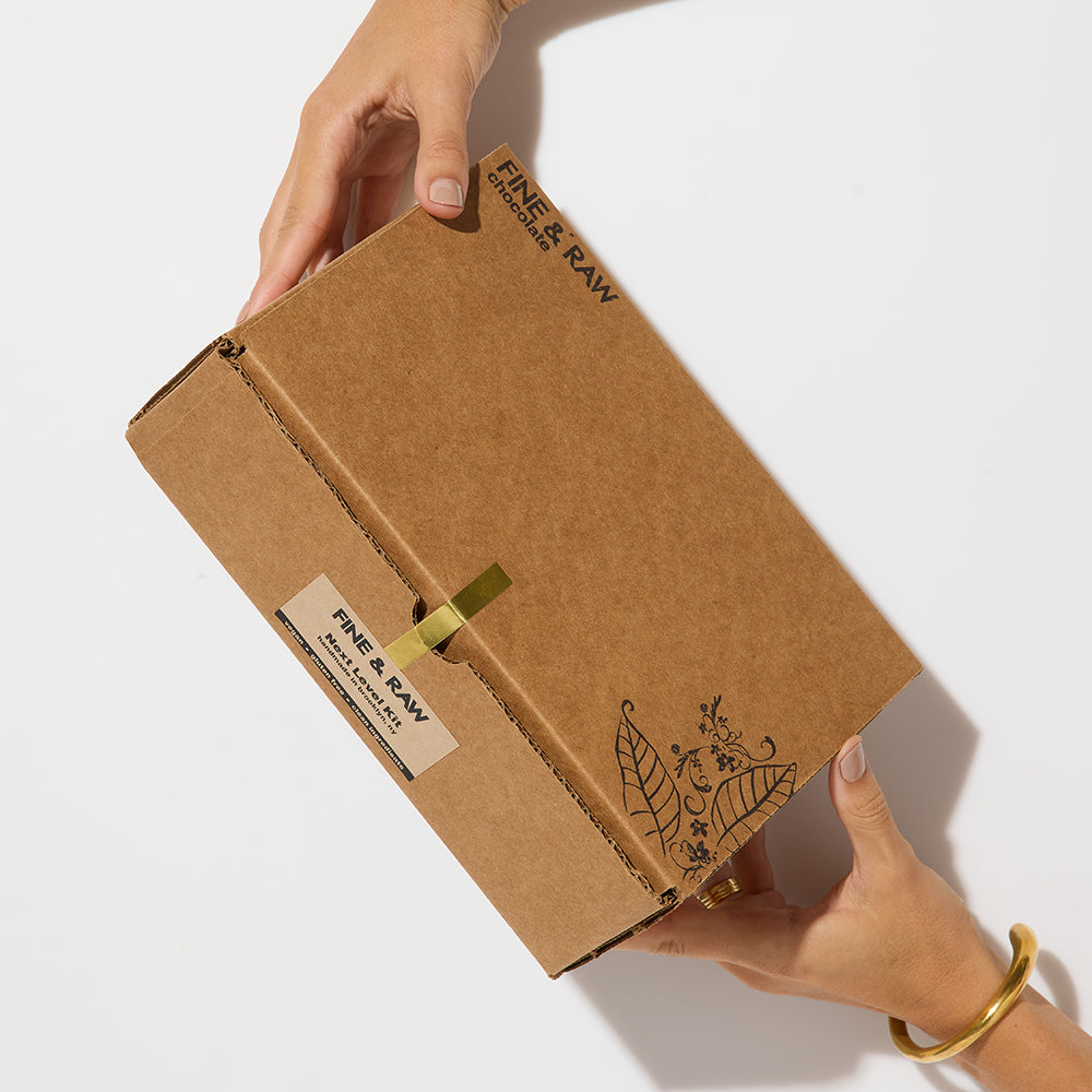Next Level Kit by FINE & RAW organic bean to bar chocolate