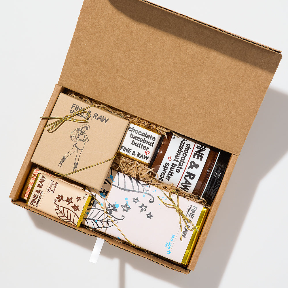 Essential Provision Kit by FINE & RAW organic bean to bar chocolate