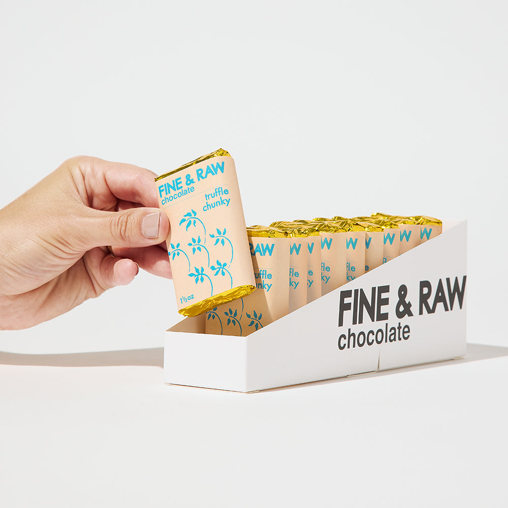 Truffle Chunky by FINE & RAW organic bean to bar chocolate