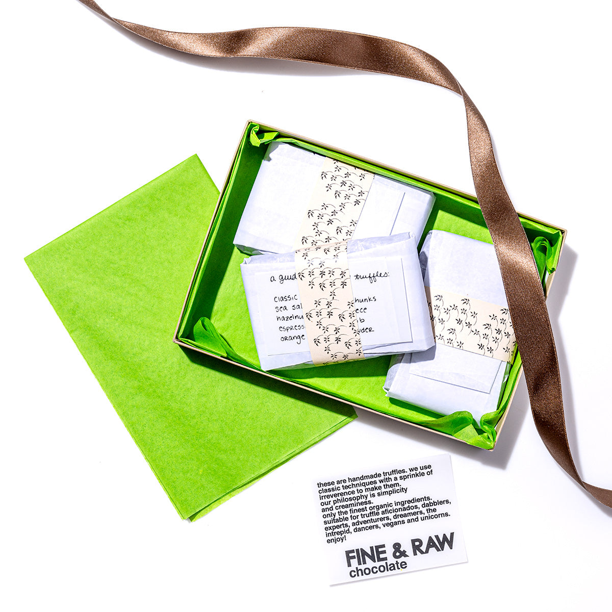 Easter 24pc Truffle Giftset FINE & RAW