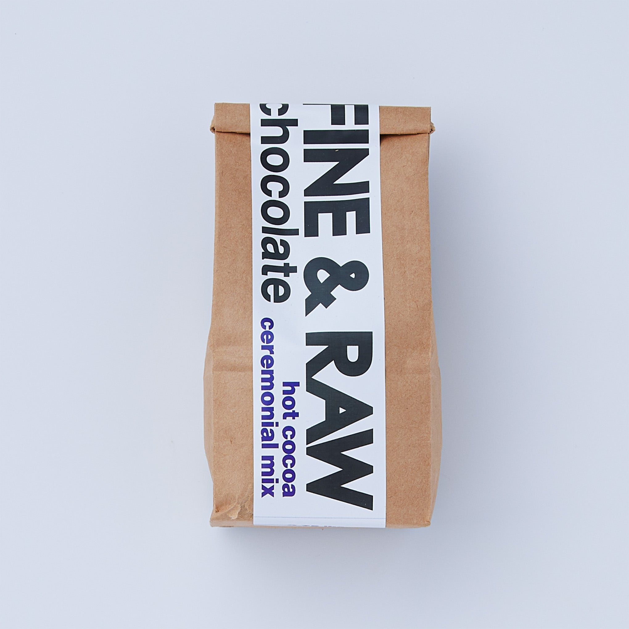 Hot Cocoa Mix by FINE & RAW organic bean to bar chocolate