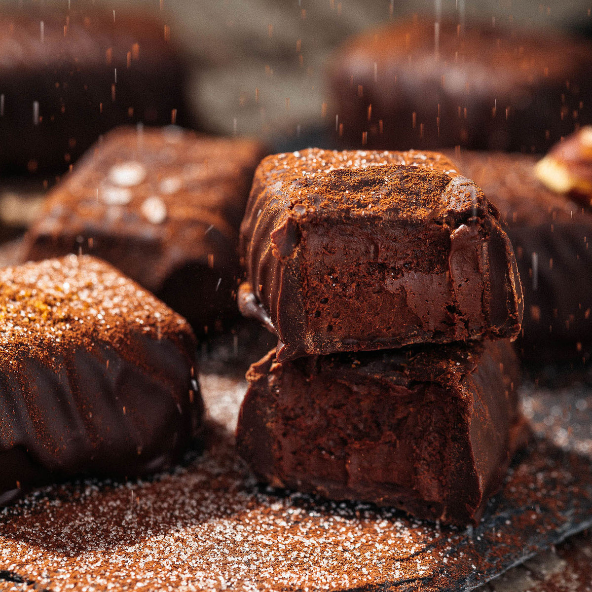 Easter 24 Piece Mixed Truffle Set by FINE & RAW organic bean to bar chocolate