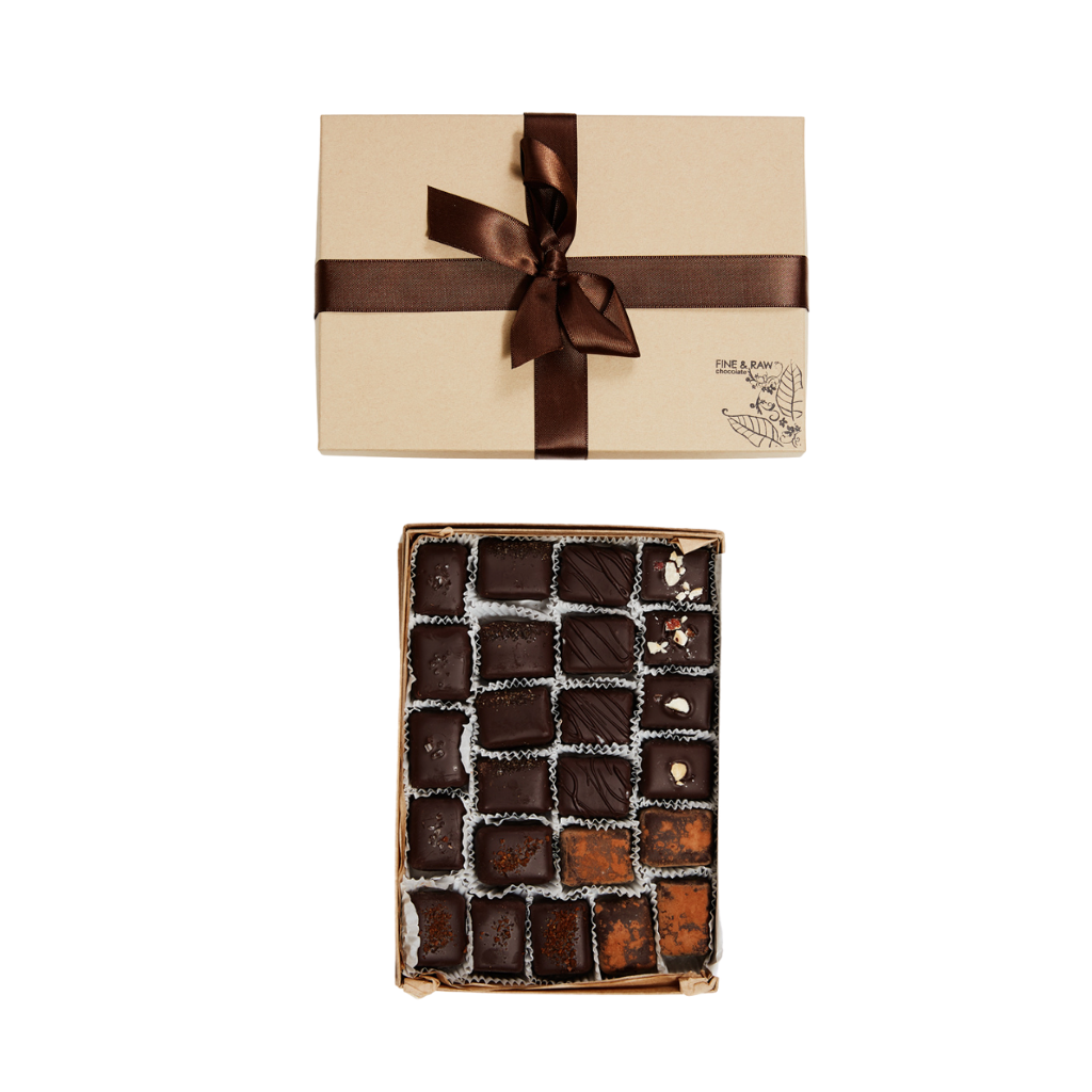 Overhead shot of the 24pc Truffle Gift Set
