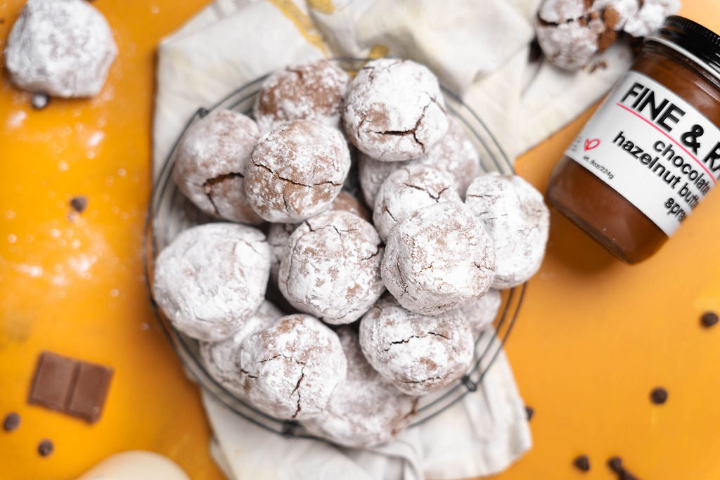 holiday crinkle cookies