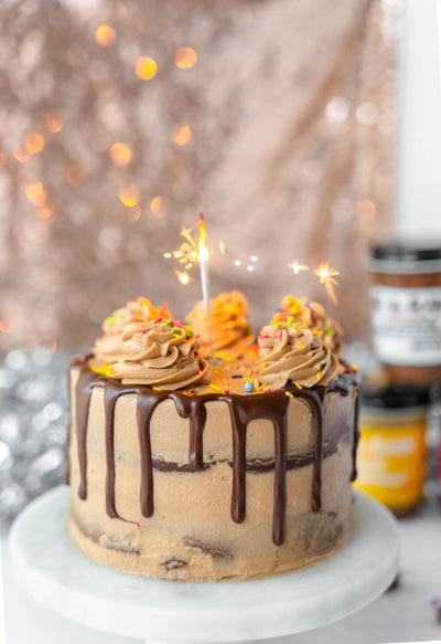 chocolate hazelnut birthday cake