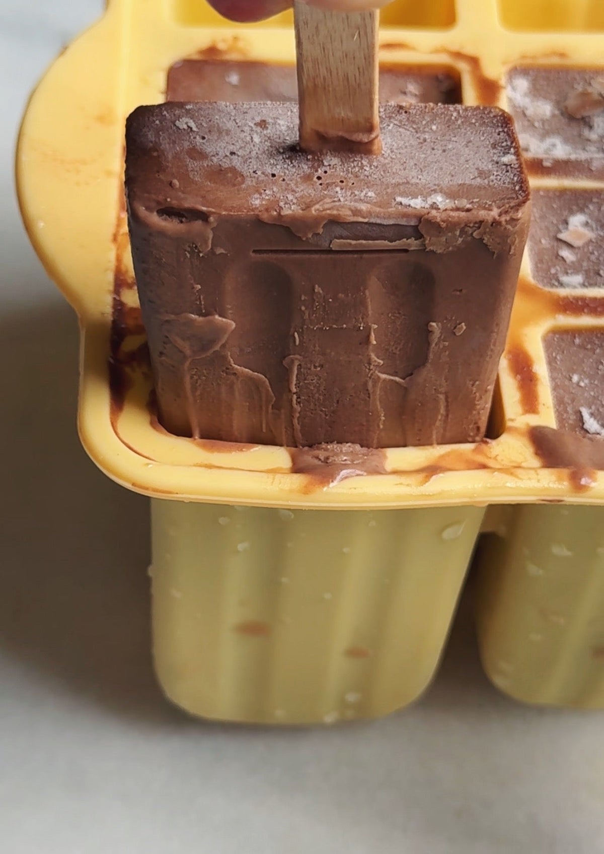 Chocolate and Hazelnut Fudgsicles