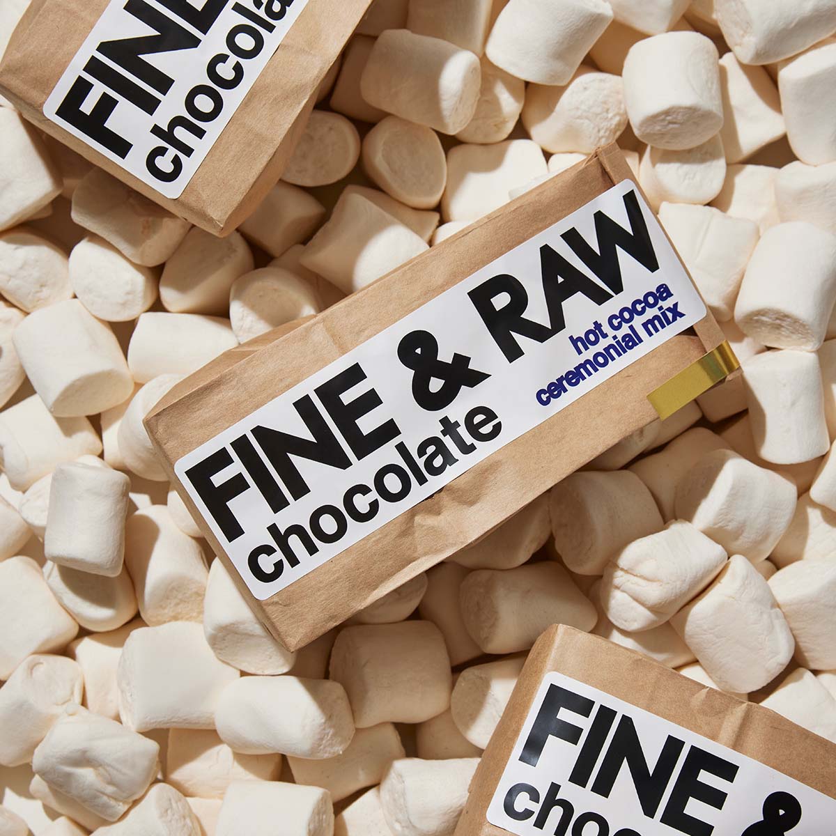 Hot Cocoa Mix by FINE & RAW organic bean to bar chocolate