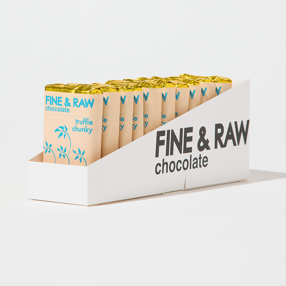 Truffle Chunky by FINE & RAW organic bean to bar chocolate