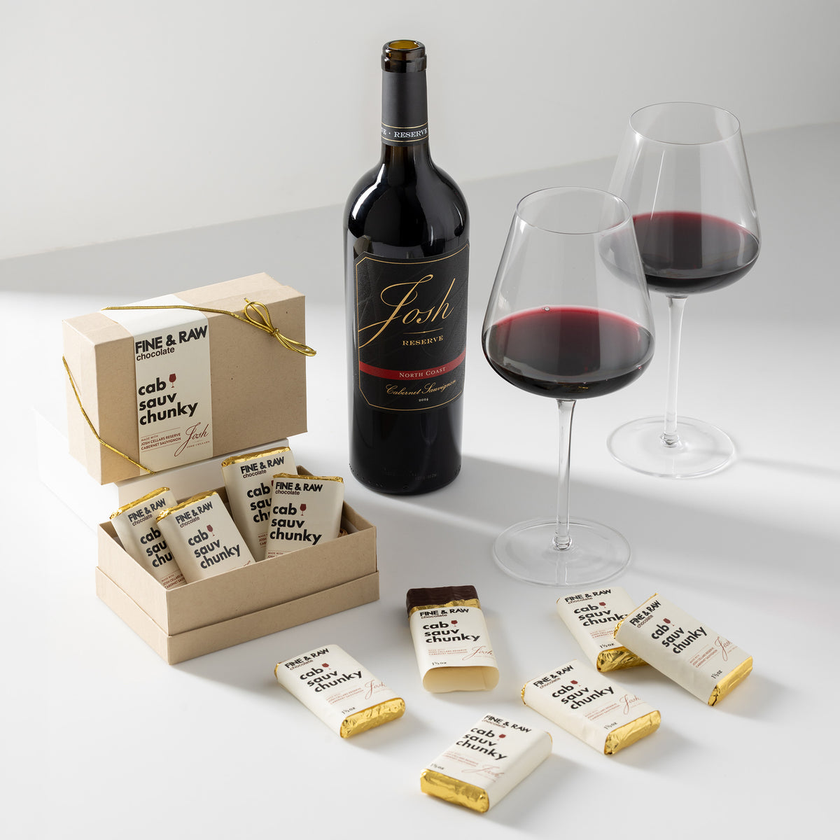 The Pairing Collection: Josh Cellars x FINE & RAW Deluxe Chunky Box
