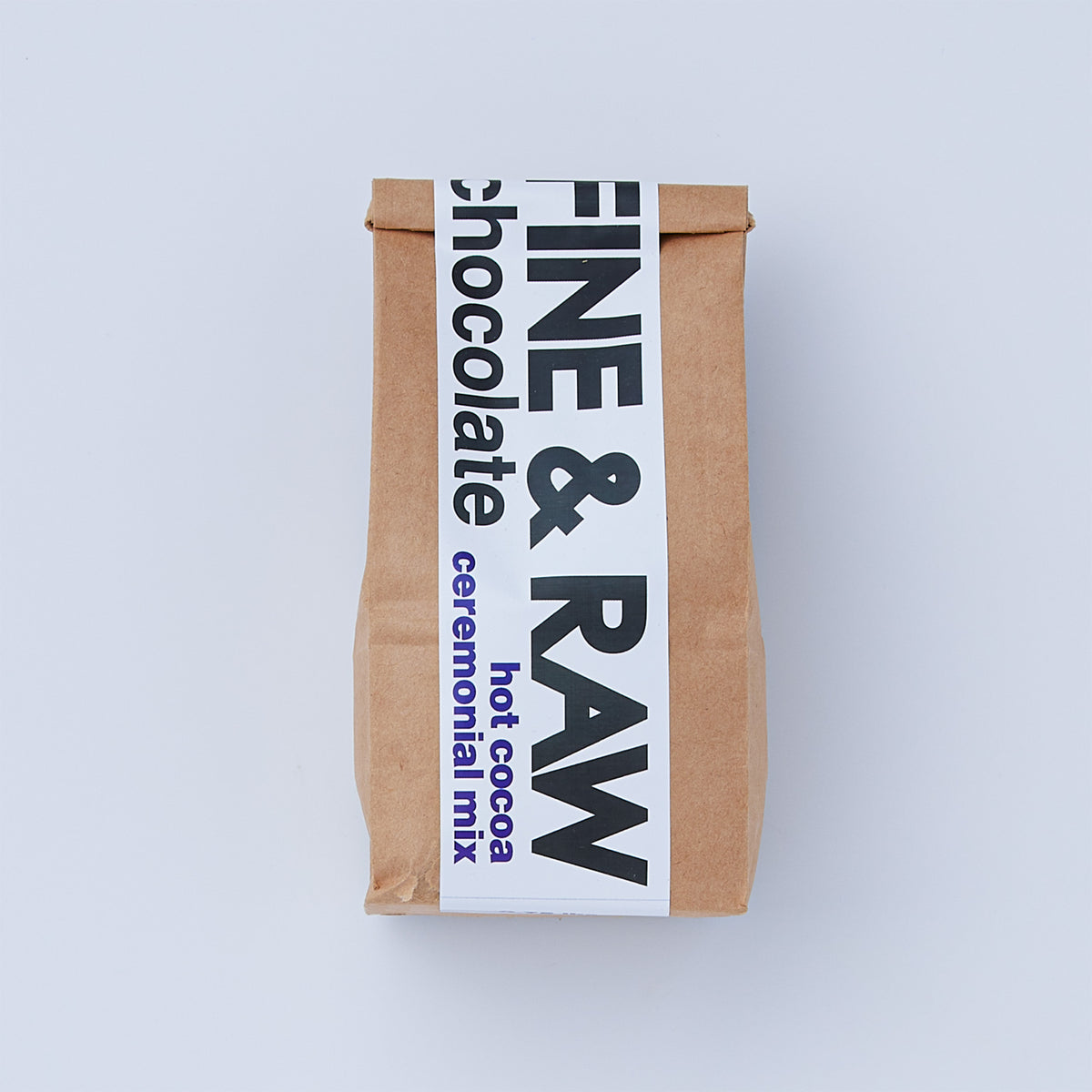 Hot Cocoa Mix by FINE & RAW organic bean to bar chocolate