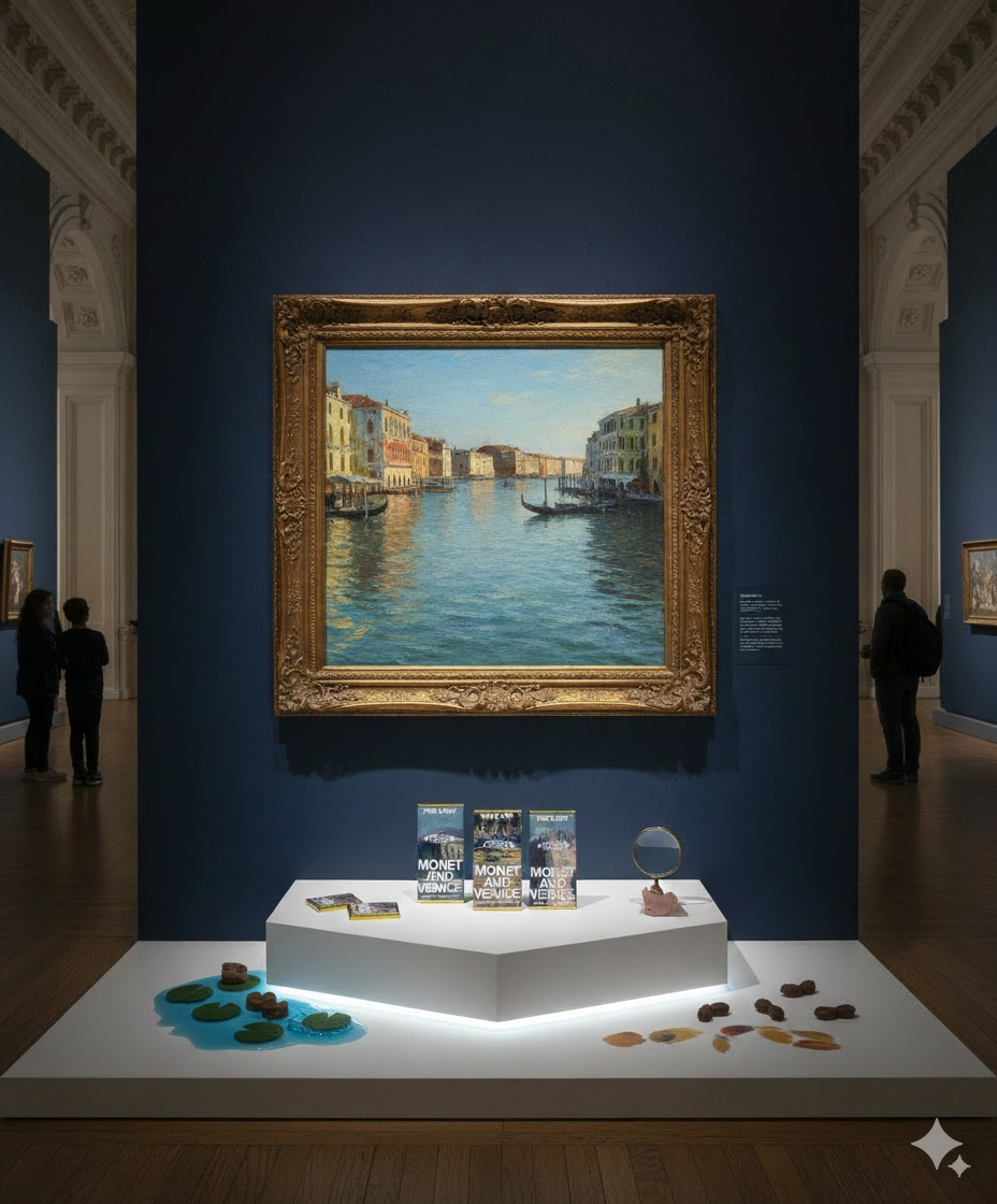 Monet & Venice by Brooklyn Museum by FINE & RAW organic bean to bar chocolate