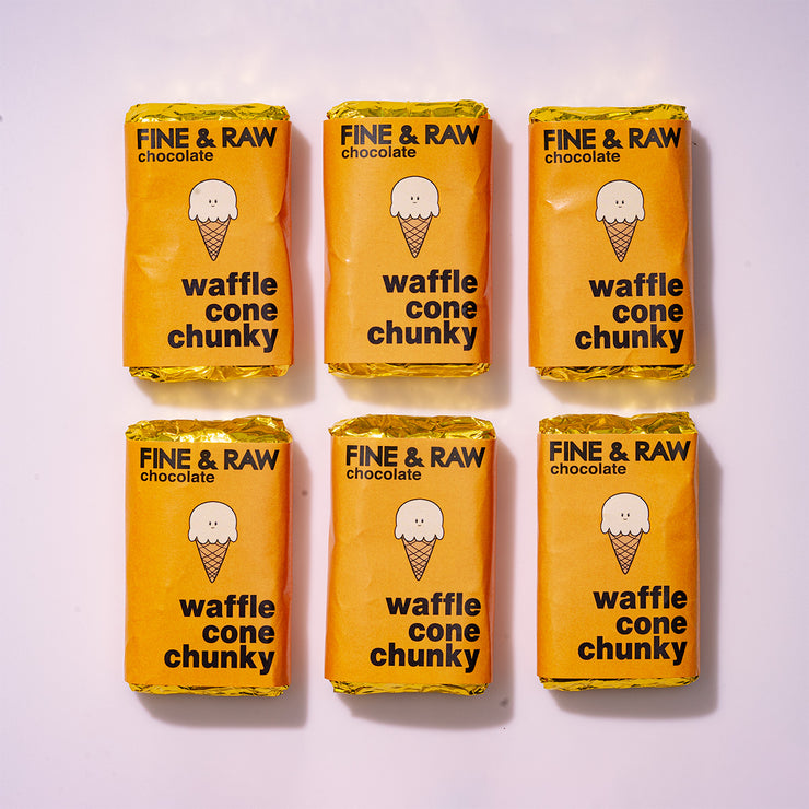 Waffle Cone Chunky (6-Pack)