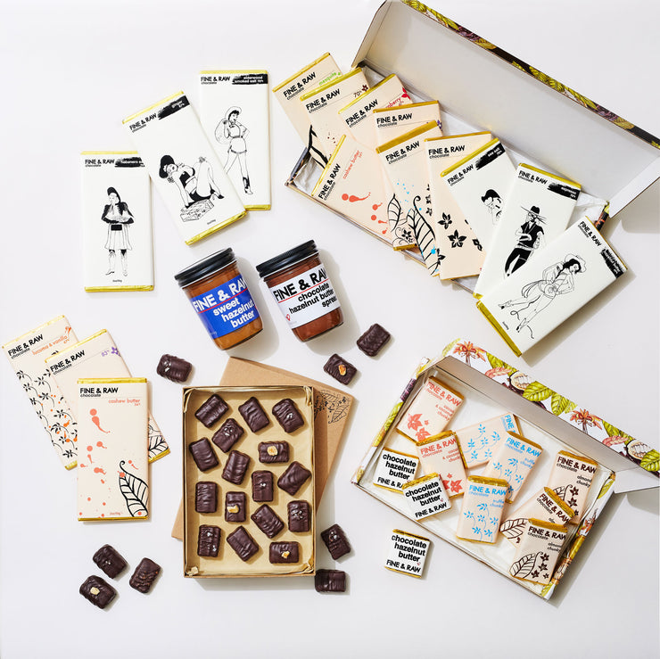 All Day I Dream Of Chocolate - Gift Set Opened